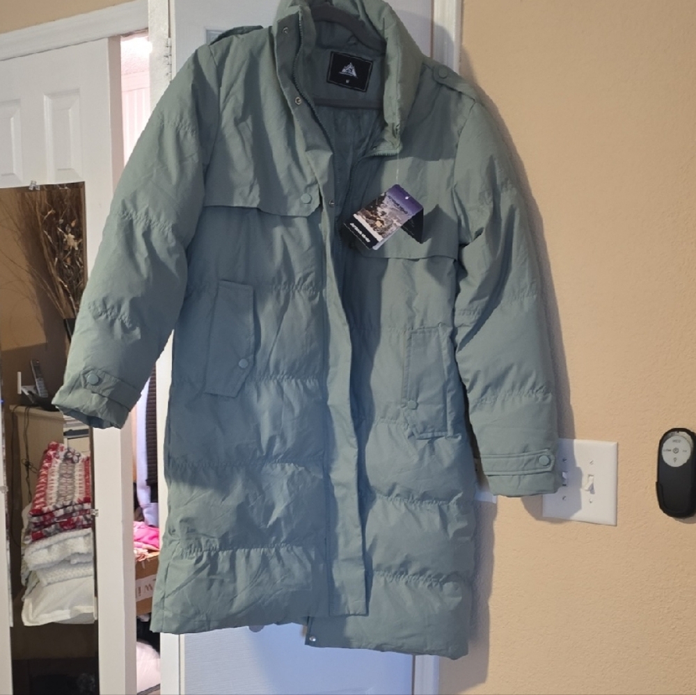 Women's Sage Green Ski & Snow Jacket